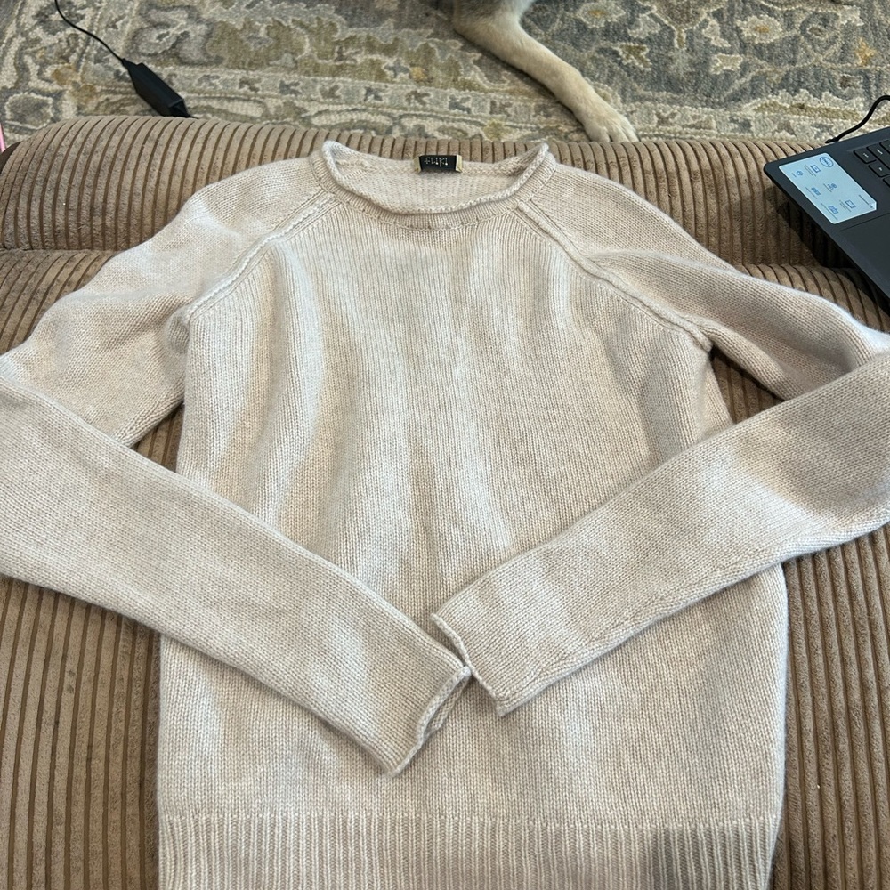 Beige Knit Sweater